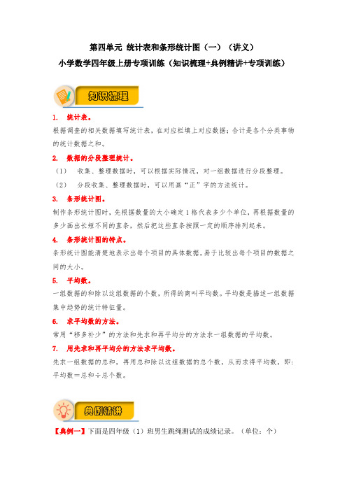 【应用题专项】精编苏教版小学数学4年级上册第4单元应用题专项训练(含答案)