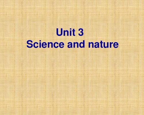 译林牛津版高中英语必修5课件 Unit 3 Science versus nature 课件 18