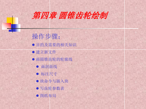 CAD圆锥齿轮绘制-3