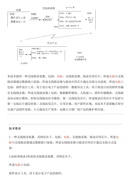 无线烧录设备的生产技术