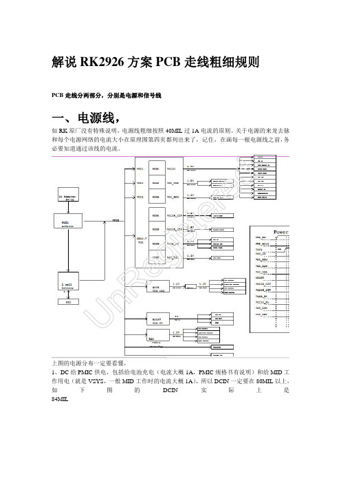 pads layout线宽详细解说-包括所有电源线和信号线