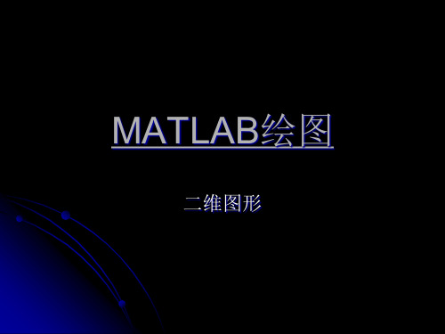 十节MATLAB绘图课件