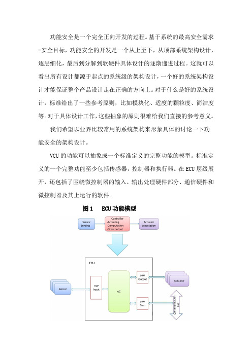 VCU的功能安全架构设计