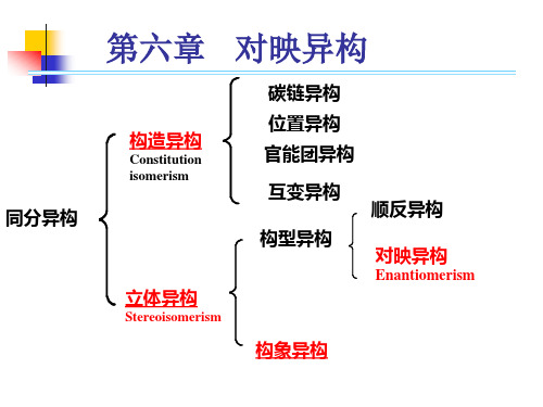 第六章  对映异构的习题课