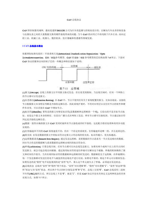 CAN总线协议