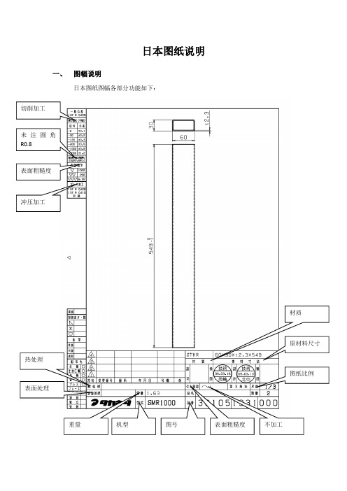 日本图纸说明