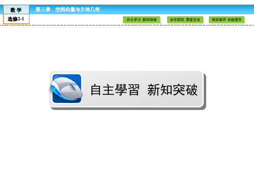 人教版高中数学课件- 空间向量与立体几何