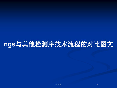 ngs与其他检测序技术流程的对比图文PPT教案