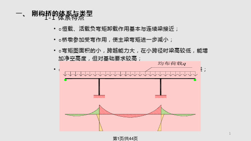 桥梁工程  混凝土刚架桥PPT课件