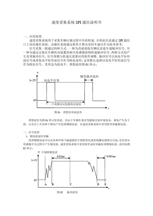 SPI通信规格书