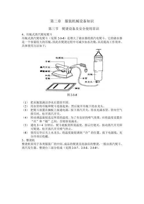 服装机械设备知识2