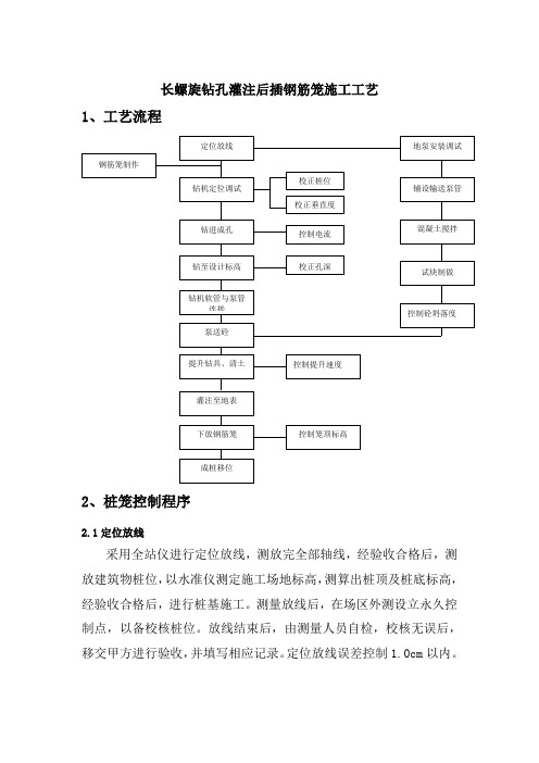 长螺旋钻机施工工艺