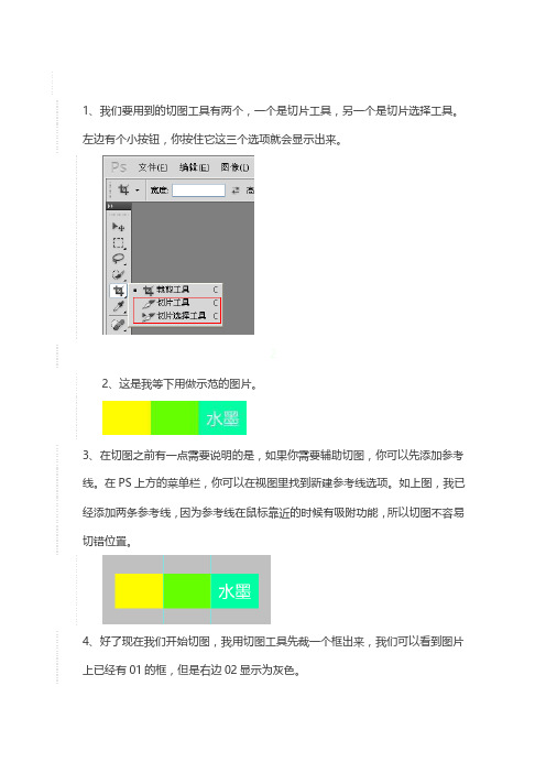 使用PS切图2.