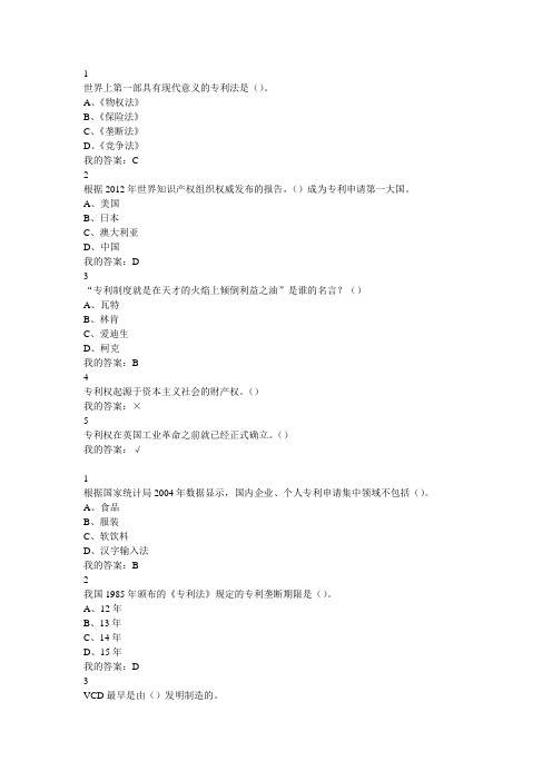 创新、发明与专利实务