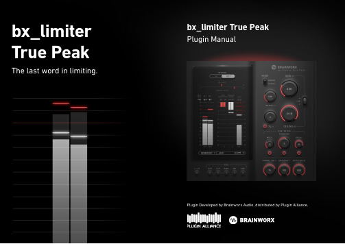 bx_limiter 真实峰值插件手册说明书