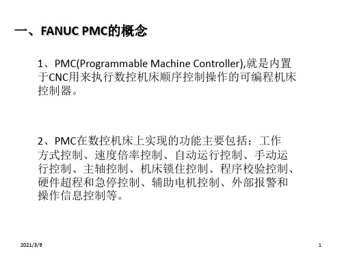 FANUCPMC简介讲解PPT课件