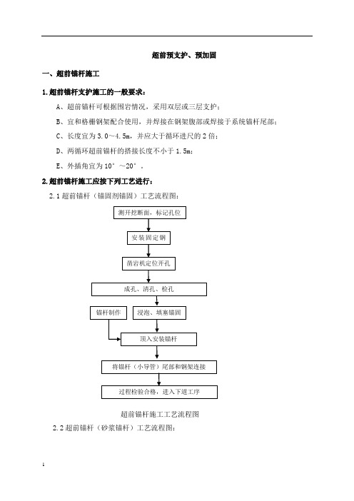 超前预支护作业指导书