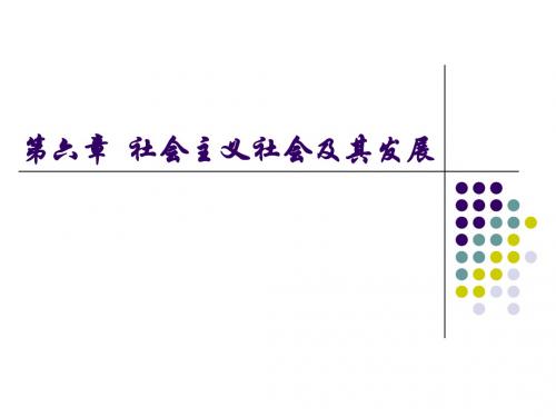 马克思主义基本原理概论第六章