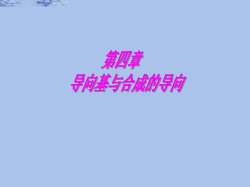 有机合成路线第四章.ppt