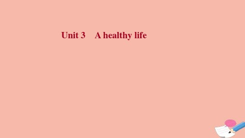 浙江专用2022版高考英语一轮复习选修6Unit3Ahealthylife课件新人教版