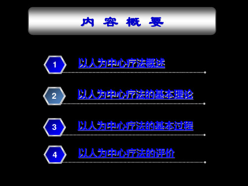 第六版医学心理学第十三章心理干预各论第四节以人为中心疗法