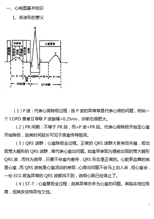 快速学会看心电图