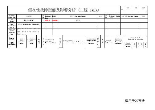 热处理PFMEA(1)