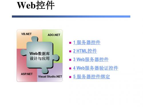 Web控件