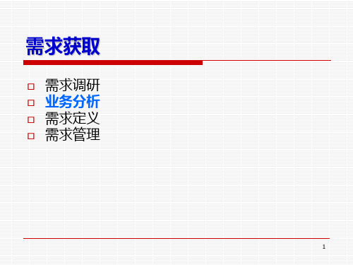 需求获取 PPT课件