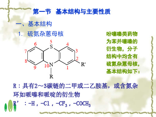 吩噻嗪类药物分析