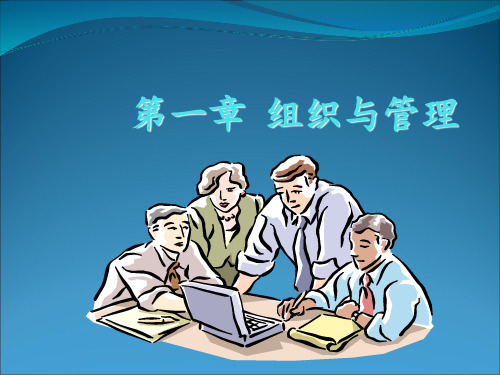 组织与管理 ppt课件