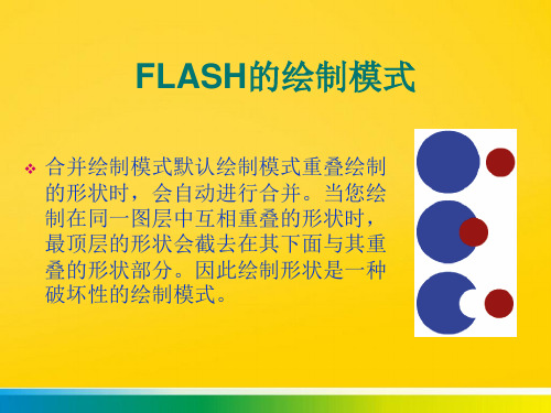 FLASH的绘制模式完整ppt