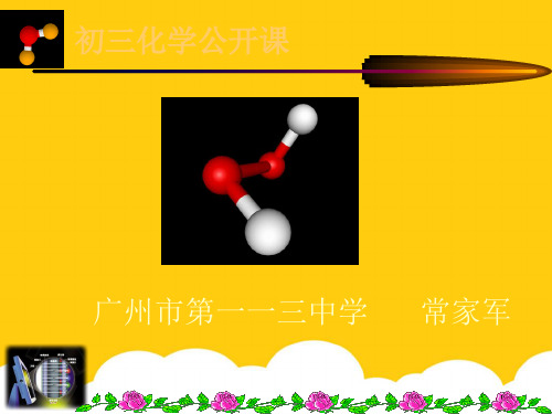 初三化学公开课实用PPT文档