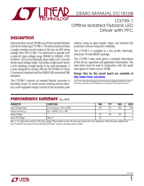 DC1816B DEMO MANUAL