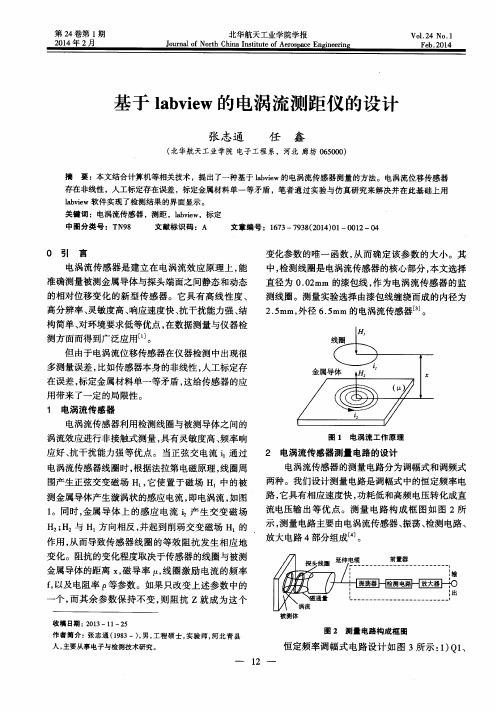 基于labview的电涡流测距仪的设计