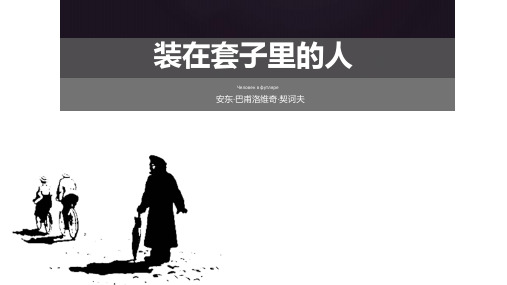 部编版语文《装在套子里的人》教学优秀课件