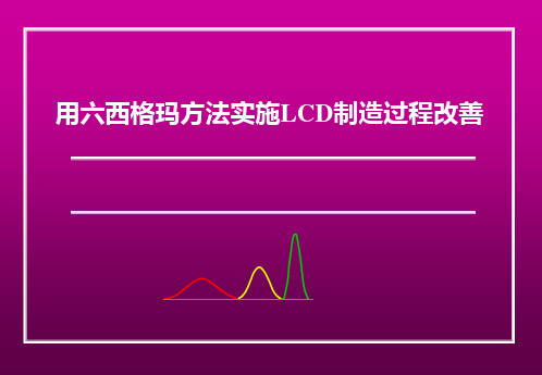 6Sigma管理的改善方案(ppt 30页)