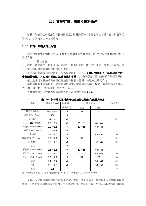 高炉矿槽