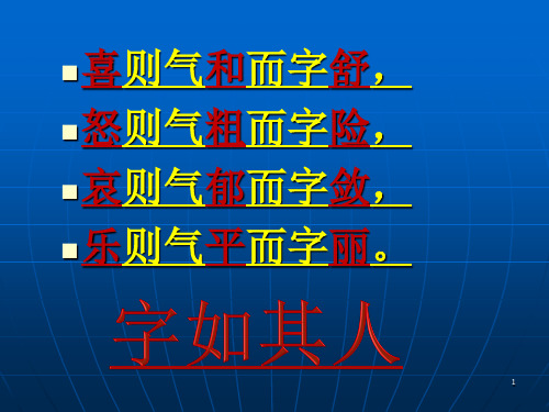 2018硬笔书法(8个基本笔画图解)PPT幻灯片课件