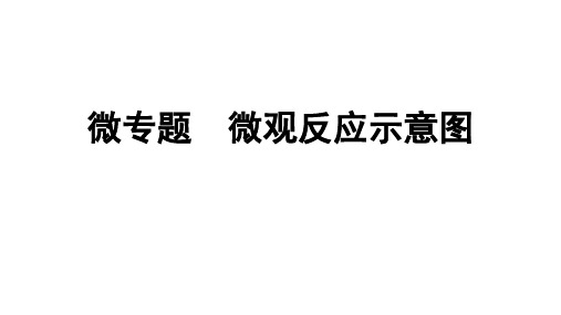 2024宁夏中考化学二轮重点专题突破 微专题 微观反应示意图(课件)