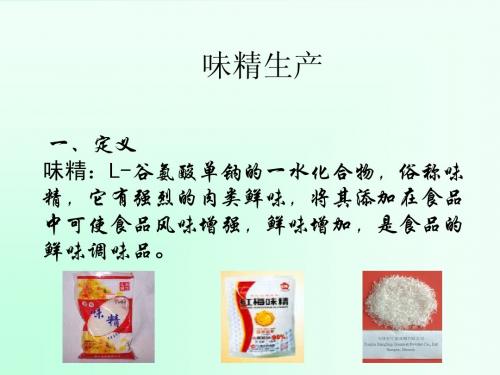 味精生产