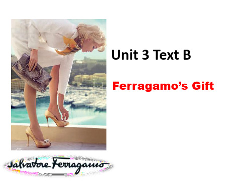 Unit 3 Ferragamo's Gift