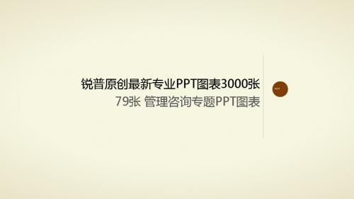 5-管理咨询专题PPT图表-79张