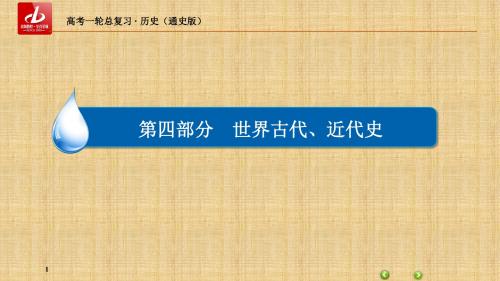 【精品】世界古代、近代史 (专题十一   近代西方文明的源头 ——古代希腊和罗马 )