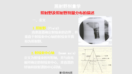 放射治疗计量学PPT课件