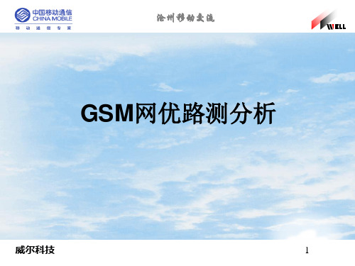 GSM网优路测分析