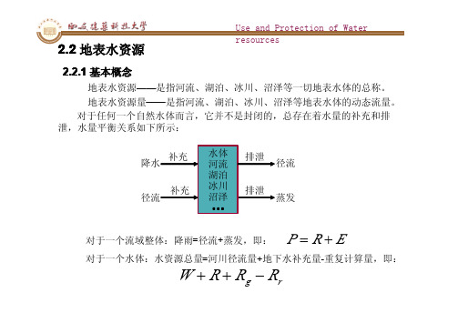 地表水资源