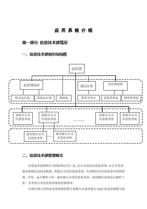 应用系统介绍