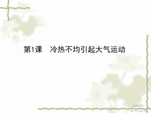 2013年高考地理第一轮总复习第二章地球上的大气1汇总