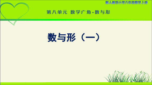 新人教小学六年级数学上册《数与形(一)》示范教学课件